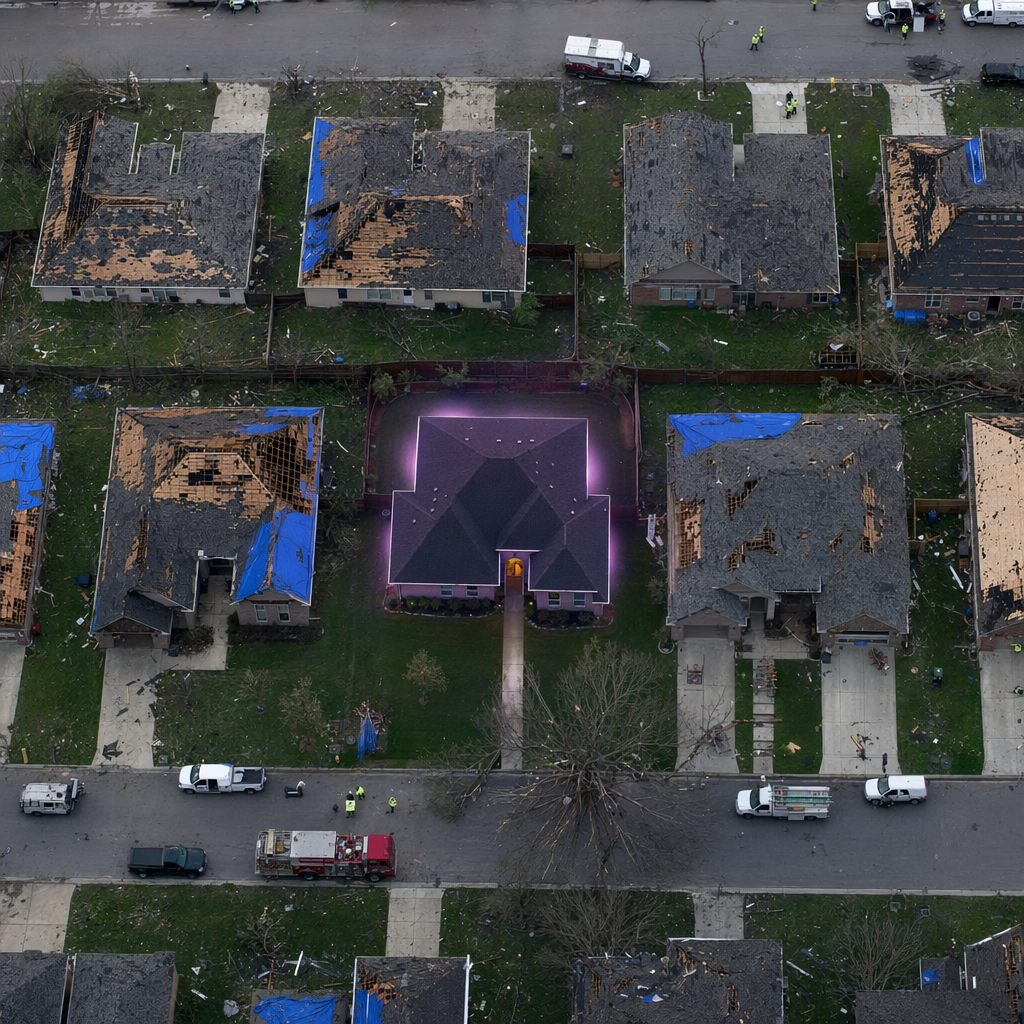 Neighborhood survived